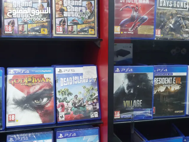 سيديات بلايستيشن فور و فايف CD'S PS4&5