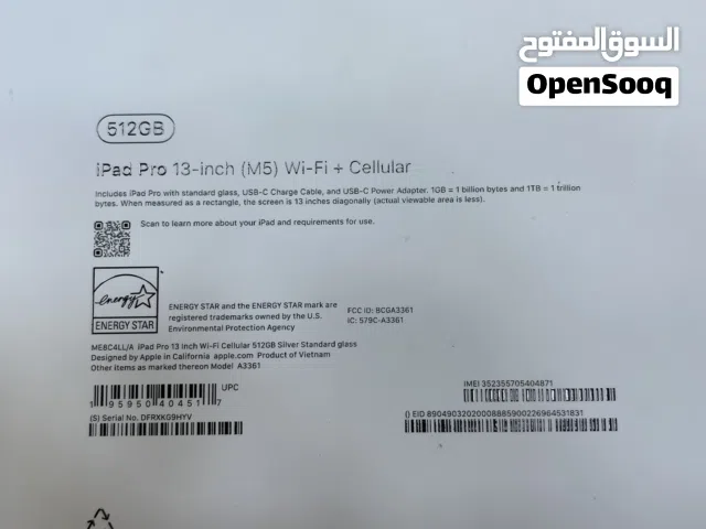 Ipad pro M5 13inch
