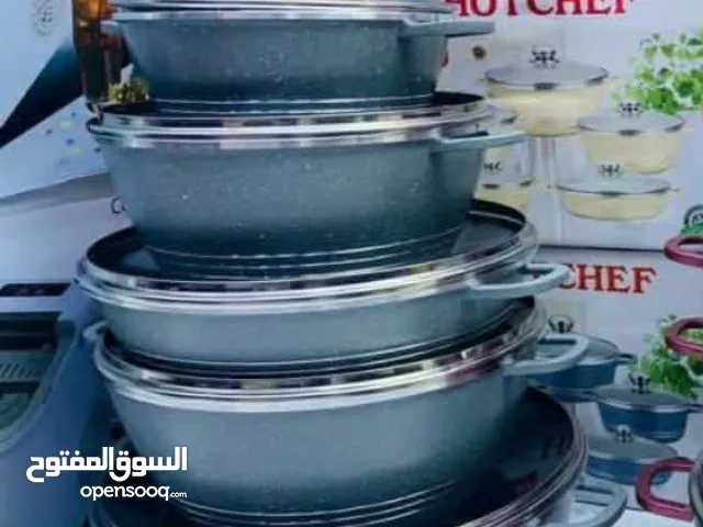 طقم طناجر غرانيت 10 قطع من HOTCHEF