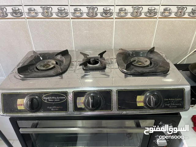 غسالة مواعين وطباغ 3 عيون Dishwasher and 3-burner stove