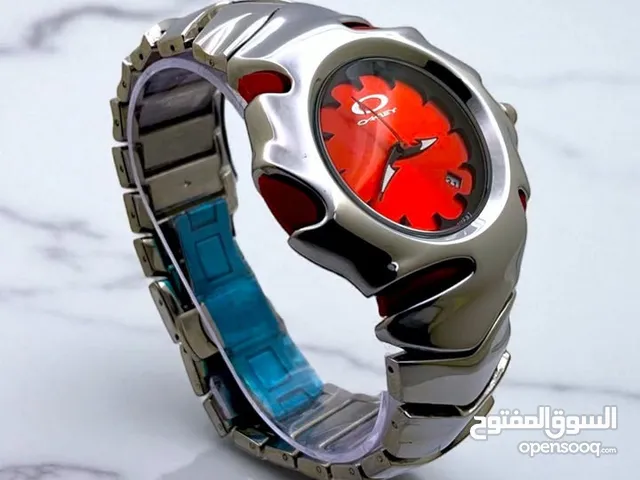 (FREE DELIVERY) Famous Sports Watch Glossy Red