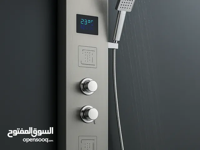 دش فاخر ستانلس ستيل متعدد الوظائف مع شاشة حرارة – جديد