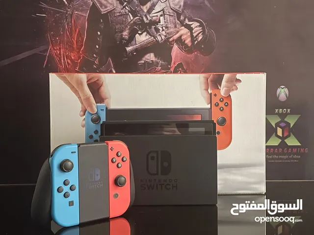 Nintendo switch 256 giga معدله اكثر من 30 لعبه