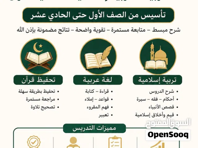 تأسيس وتقوية لجميع المراحل