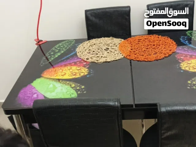 طولة طعام 6 كراسي مع ترية و جيزر كهرباء