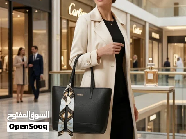 Elegant Black Ladies Handbag – Stylish Tote Bag  Limited Stock only  aed delivery free