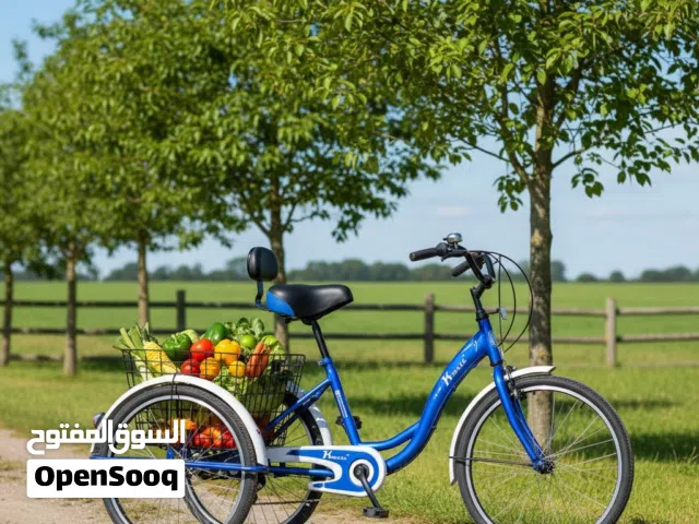 دراجات هوائية تلاتية العجلات للبيع جملة وتقسيط ، التوصيل متوفر الى جميع المدن المغربية