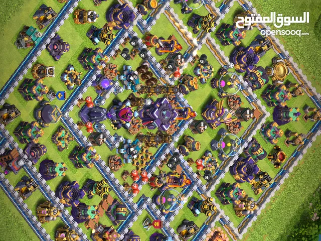 clash of clans تاون 15 المستوى 152