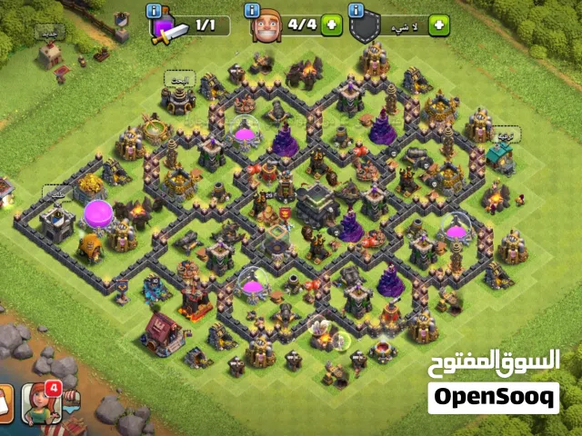 بيع حساب كلاش اوف كلانس