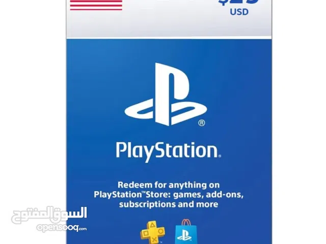 PlayStation 25$ digital card