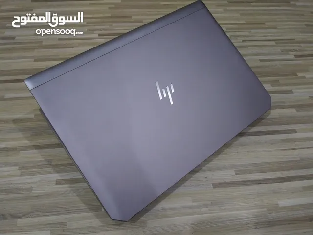عرض HP زد بوك كور i7 رام 32 هارد 1تيرا SSD المنفصل 4 الجيل 8