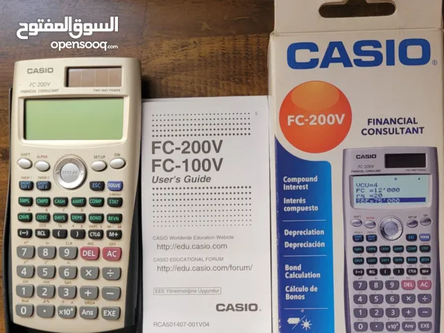 آلة حاسبة للاستخدام المالي جديدة في العلبة الأصلية