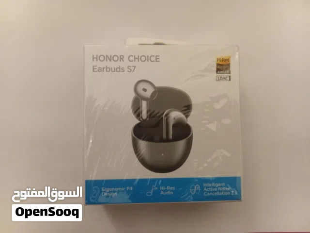 سماعة هونر اللاسلكية HONOR Choice Earbuds S7 (جديدة بالكرتونة متبرشمة) (New in box, sealed)