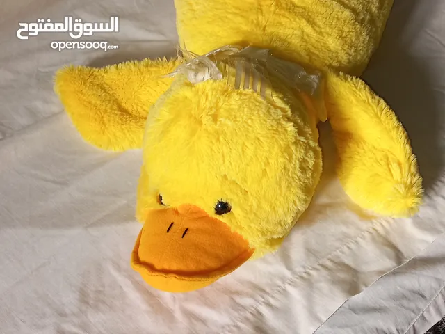 دمية بطه الحجم كبير وصغير