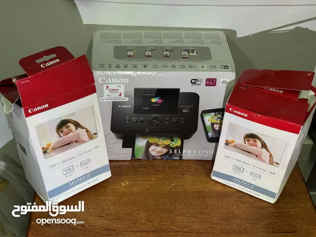 Canon Selphy CP910 Compact Photo Printer with Ink and Sheets 216 pieces