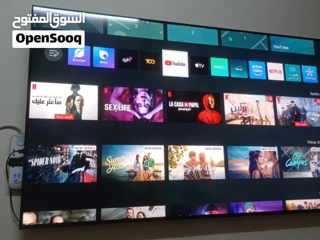 شاشه سامسونج سمارت فريملس حجم 65 للبيع