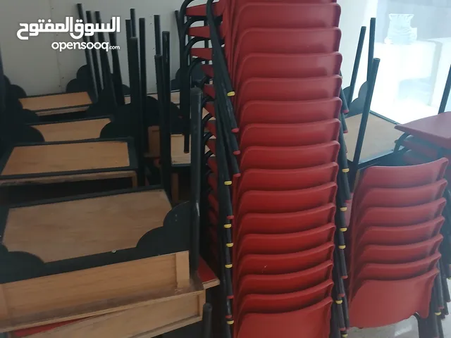 اثاث مدرسي مستعمل دروج وكراسي وخزان صف