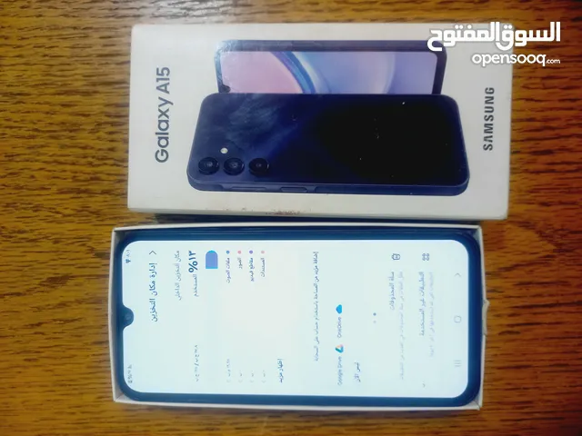A15 زاكره 128 رمات 6 جهاز بسم الله مشاء الله ربنا يبارك لصاحب النصيب وسعره كويس جدا