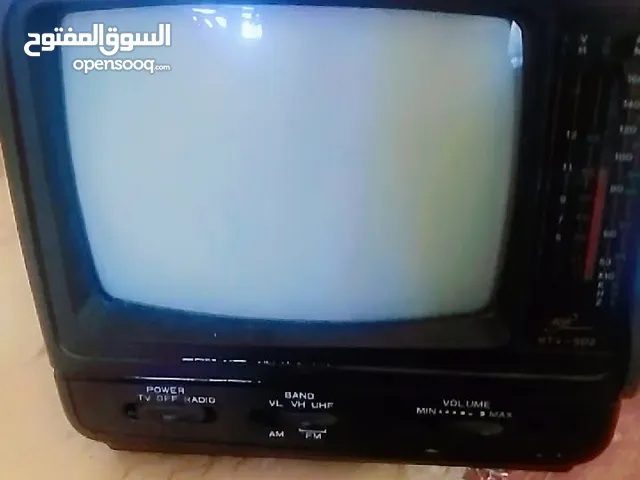 جهاز تلفزيون مع راديو...ابيض واسود .