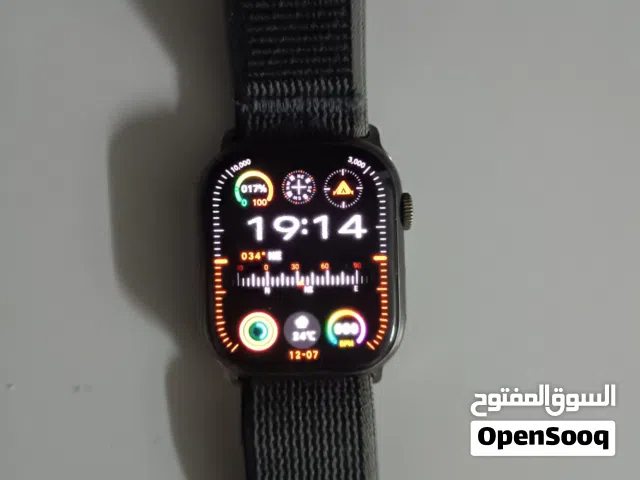 بيع ساعة ذكية وبمواصفات عالية وسعر جدا مناسب مع سماعة ايربود مجانا (شوف الوصف)