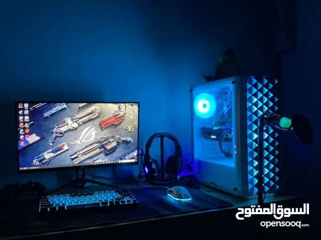 بي سي قوي جداً بشغل اي شي يشتغل فيه قراند حياه واقعيه و فورت نايت غير قابل ل البدل البيع كامل