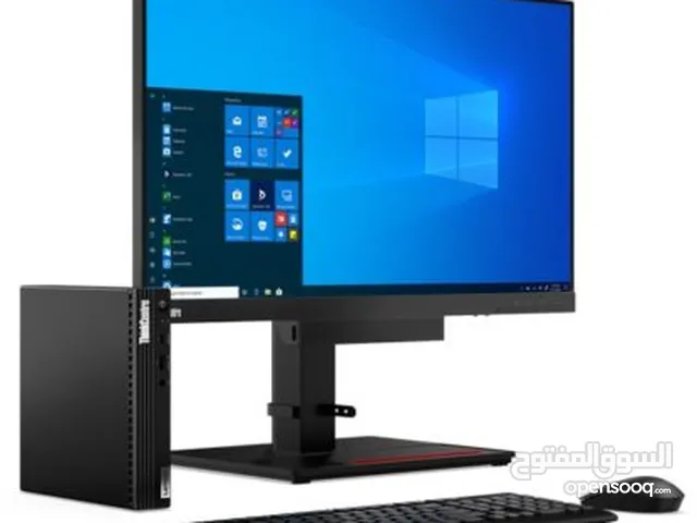 Lenovo ThinkCentre M70q  , Core i5-10505, 8GB RAM, 256GB SSD M.2 + 1TB HHD,LED 22 HDMI, Windows 11