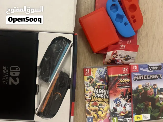 Nintendo Switch 2 Bundle Excellent Conditions+Games العاب نينتيندو سويتش 2 بحالة ممتازة مع العاب