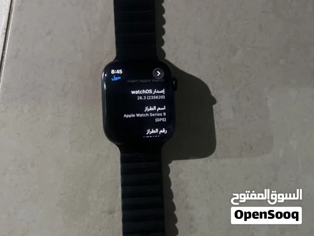 ساعة ابل مقاس 45 حالة البطارية 100%