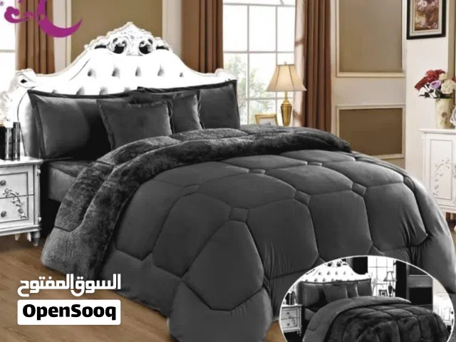 وصل لحااااف فرو صوف مدبل دبل6قطع منفوخ يحمي من البرد 100 بل 100 عالي الجوده فخم جدا بسعر جدا مناسب .