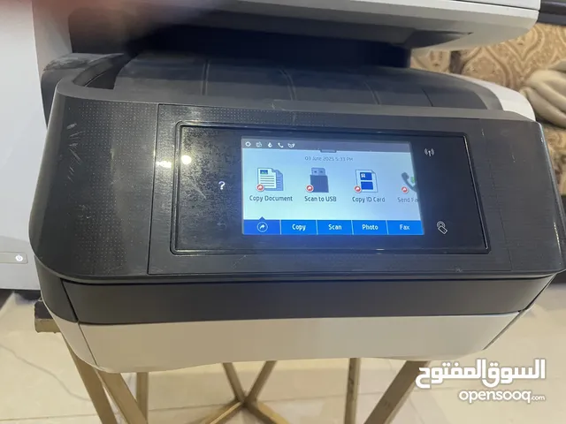 اجهزة كاشير 2ل لمس وطابعات ليزرألوان 2 مع طابعه hp 4/1 وليزر اسود وحده