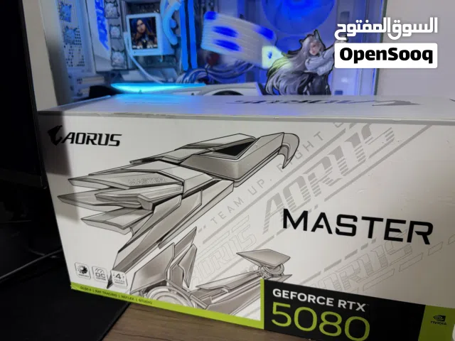 Asus tuf 5080 & Aorus master 5080 white دينار1200