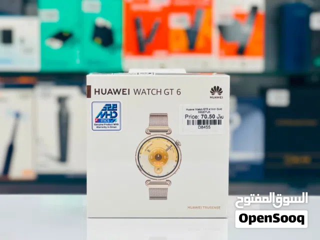 Brand New Huawei Watch GT 6 Gold in Oman  Health Monitoring
