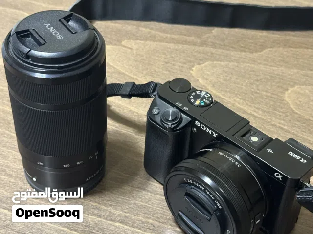 كاميرا سوني ألفا A6000 + عدستين