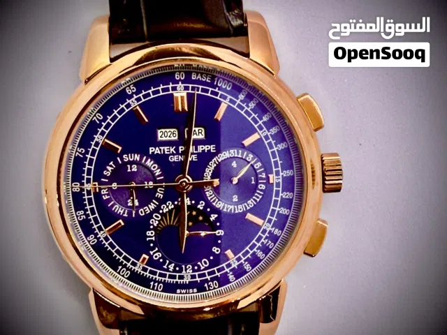 Patek Philippe Perpetual Calendar Chronograph ساعة باتيك فيليب بربيتشوال كرونغراف
