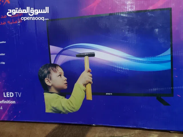 شاشه استار اكس 24 بوصه ضد الكسر صناعه ماليزي تسحب 10 وات فقط جديددد مستخدم شهر فقط سعره 20 الف نهايه