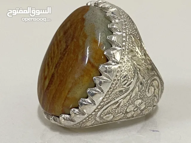 خاتم ملكي وراهي عقيق يماني انسي مصور طبيعي
