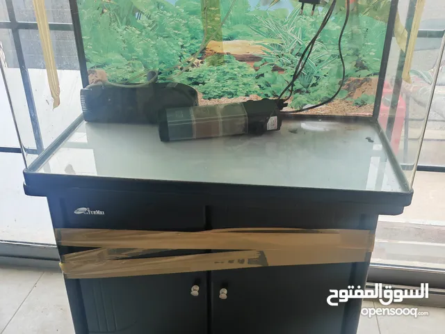 حوض سمك كامل للبيع Fish tank for sale