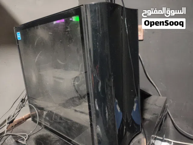 Pc للبيع مستعمل مخصص للألعاب الحديثة  نظيفة CPU : Amd Ryzen 5 2600 GPU : Rx 580 8 gb Ram : 16 gb