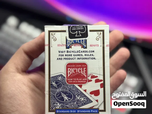 ورق لعب امريكي اصلي بايسكل تلكو بس يمي