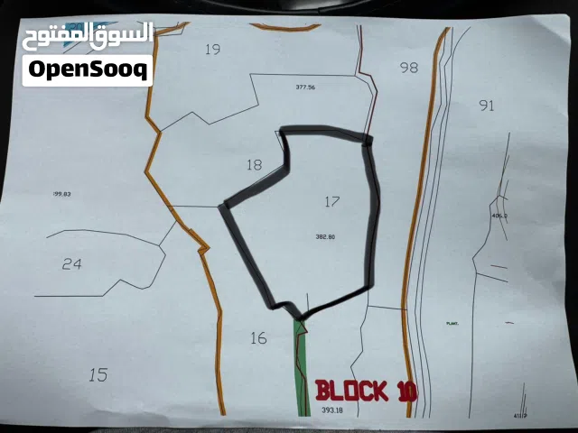 قطعة ارض للبيع مساحة 4323 متر في بيت ايبا