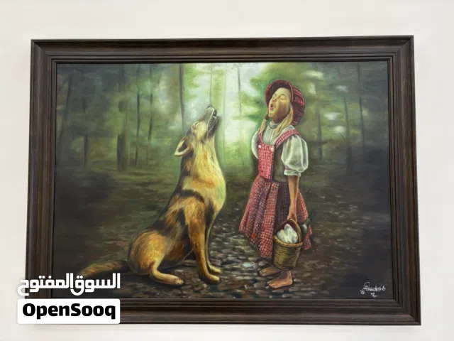 Hand-painted - beautiful and eye-catching oil painting