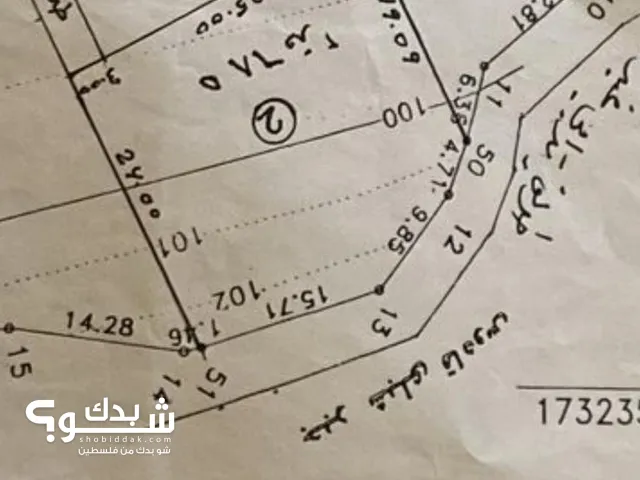 ارض للبيع بمنطقة نابلس الجديدة