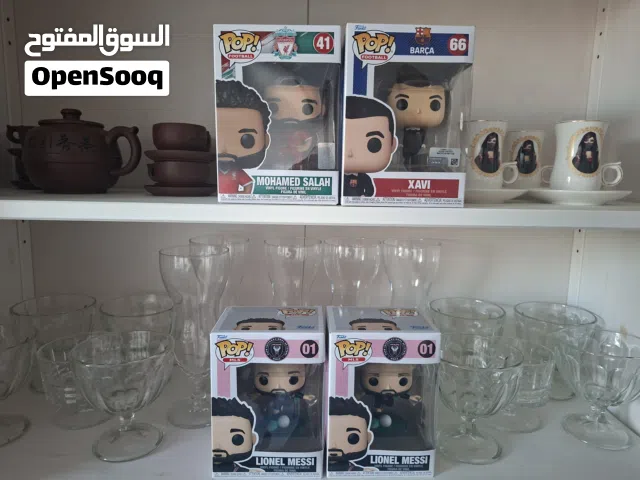 Funko pop Messi Salah Xavi