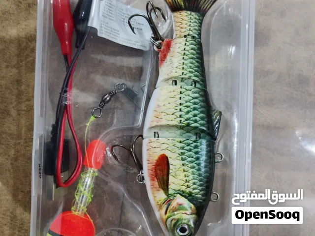 صنارات ومكاين وخيوط وجميع ادوات الصيد جديدة و مستعمله للبيع Fishing rods, reels, lines, and all fish