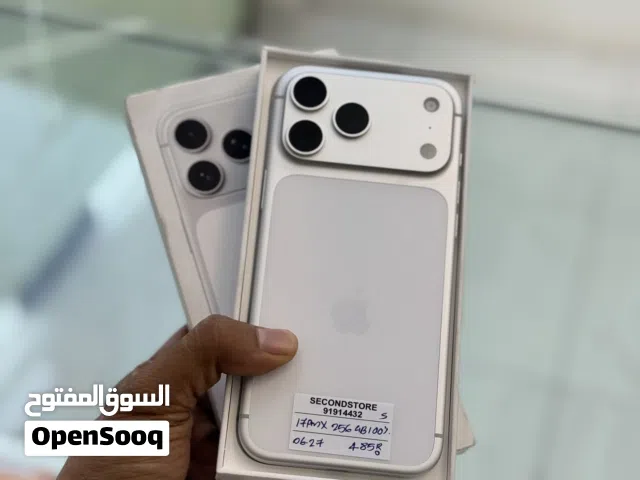 Used Apple iPhone 17 Pro Max in Silver with 256GB Storage and Box
