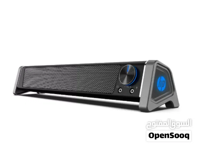 HP DHS-4121S  Wired 3.5mm & Bluetooth5.0 Multimedia Soundbar Speaker 3W*2 مكبر صوت شريطي سلكي+بلوتوث