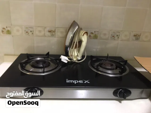 Iron + cooker stove مكواة و طباخة