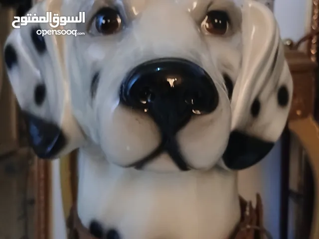 كلب صناعه صينيه ارتفاع 73 سم جديد غير مستخدم من فصيلة الدلماسي الكرواتية الاصل