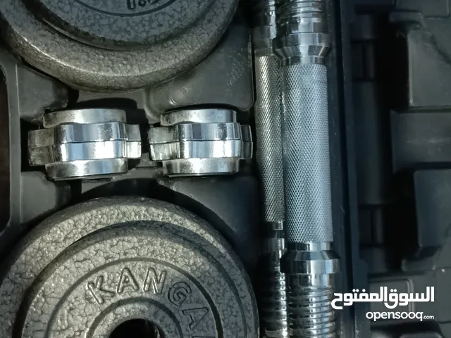 طقم دمبل حديد 20 كيلو رفع أثقال