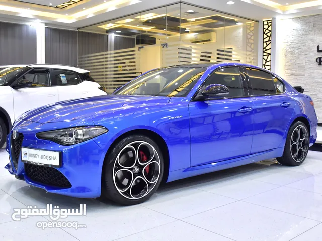 Alfa Romeo Giulia Q2 Veloce ( 2023 Model ) in Blue Color GCC Specs